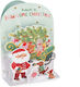 Christmas Greeting Card Pop Up Envelope Pawsome Christmas Santa Claus/12x17 Legami