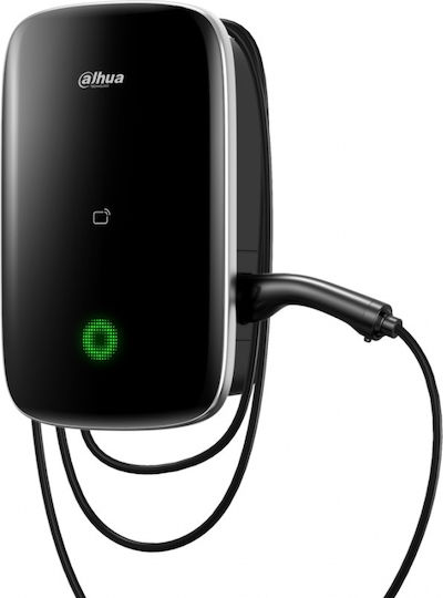 Dahua D-Volt Air Wandmontierter Einphasiger Elektroauto-Ladestation 7kW mit Integriertem Kabel Type 2