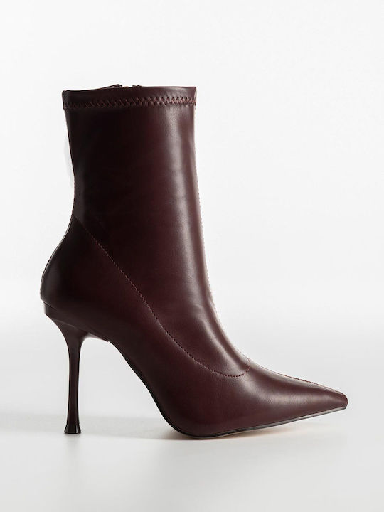 Bozikis Stiefeletten Damen Burgundisch