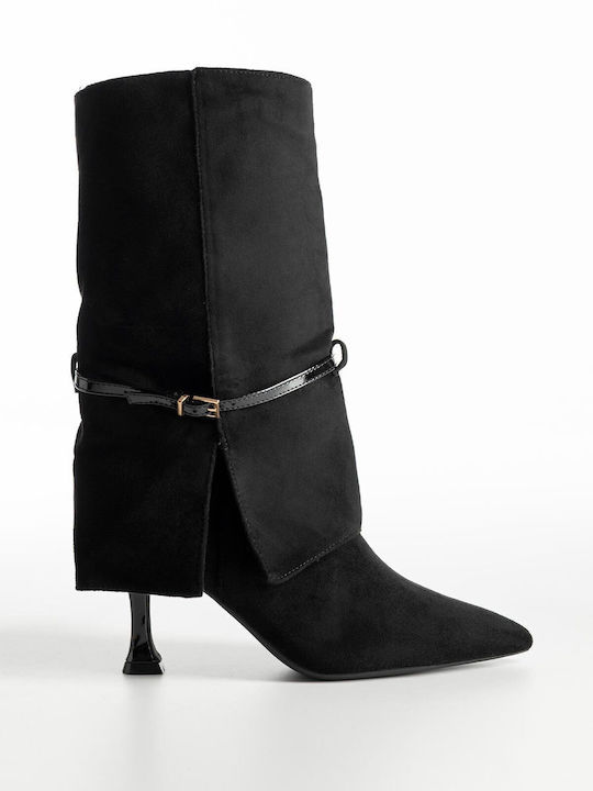 Bozikis Stiefeletten Damen Schwarz