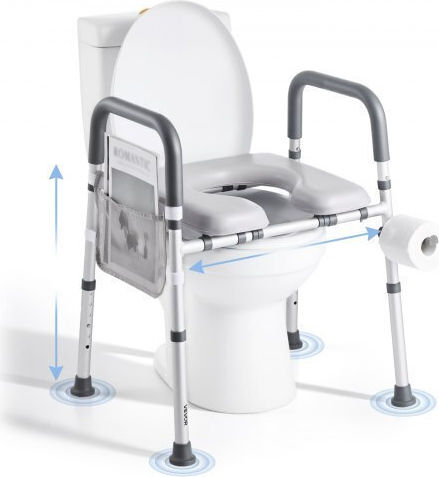 Vevor Toilet Chair with Backrest SJLDSJGMTZDK0AX9F001V0
