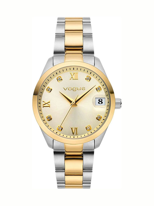 Vogue Mini Womens Watch 31mm Battery with Silver Metal Bracelet