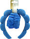 Alpha Beauty Headband Spa & Blue Wristbands Set 3 Pieces