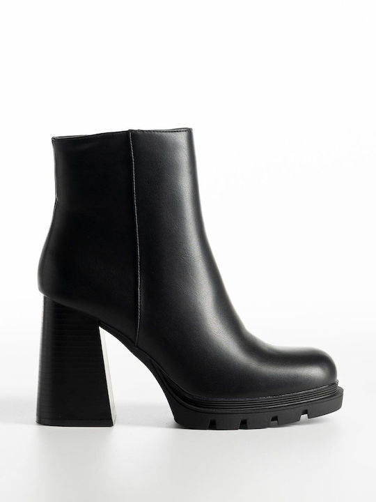 Stiefeletten Damen Schwarz