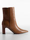 Stiefeletten Damen Braun