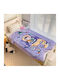 Lucktora Blanket Cot Purple 110x140cm