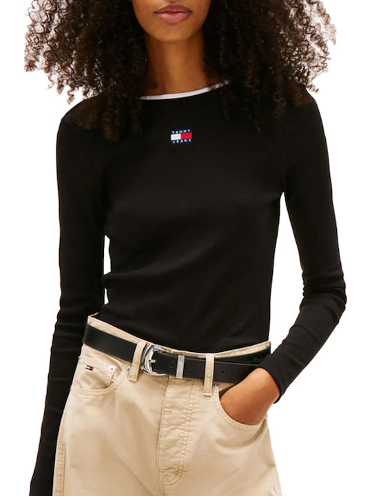 Tommy Hilfiger Bluză Neagră