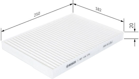 Bosch Cabin Air Filter 1 987 435 075