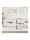 Dining Room Wooden Chair White and Grey 50.5x61x80.5cm 2pcs