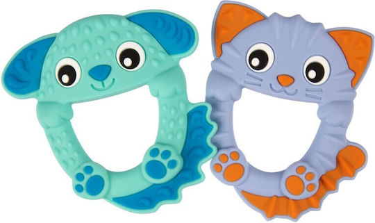 Playgro Teething Ring made of Silicone for 3 m+