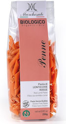 Органичен Без Глутен Червен Леща Penne 250г Marchesato