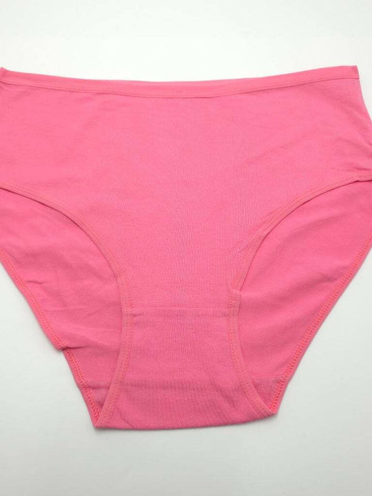 Power Flower Cotton Women's Briefs Pink