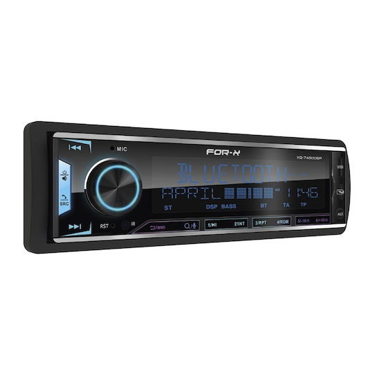 For-X Автомобилен Радио 1 DIN Bluetooth USB
