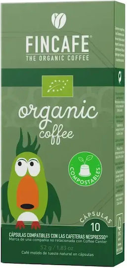 Fincafe Капсули Шоколад Съвместими с машина Nespresso 10капси