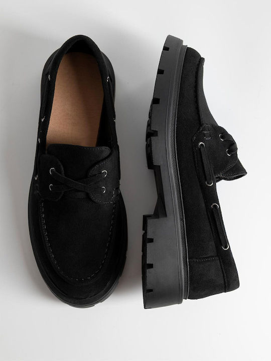 Bozikis Damen Loafers in Schwarz Farbe
