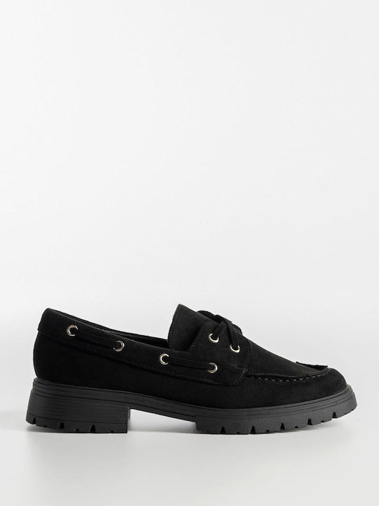 Bozikis Damen Loafers in Schwarz Farbe