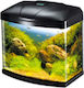 Cebo Aquarien mit Kapazität 100lt mit Beleuchtung, Filter 64x34x50.5cm Schwarz