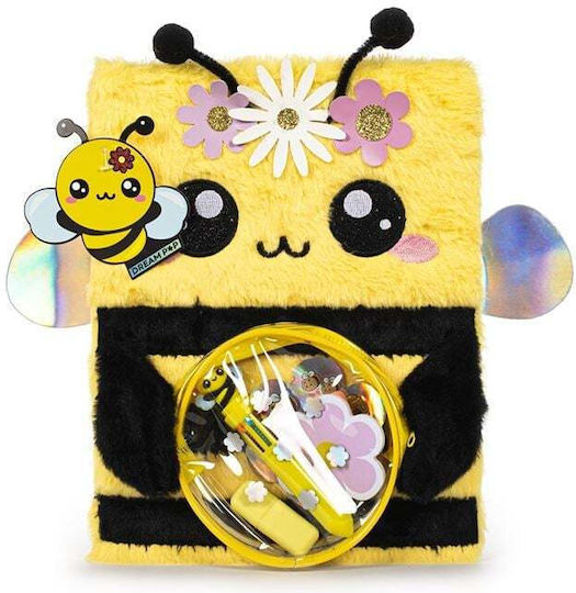 Tri-Coastal Set Furry Notebook 21x27cm 100 Pages Pen Bee Writing Supplies
