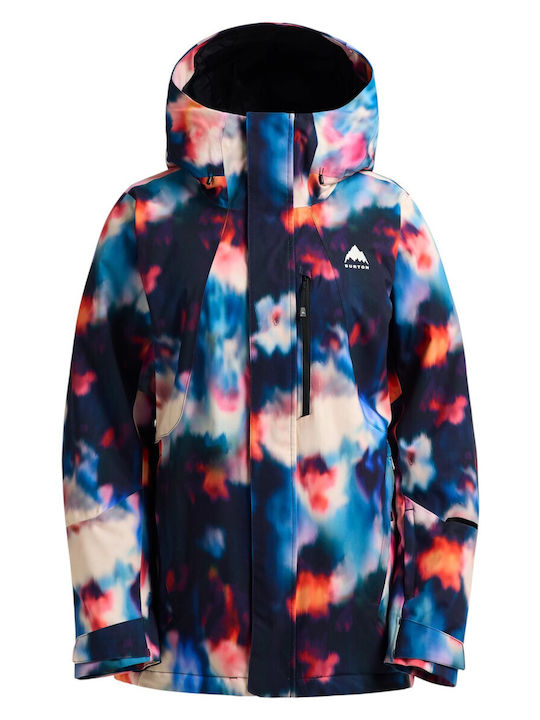 Burton Reserve 2l Insulated 3025810EZHRG Γυναικείο Μπουφάν για Σκι & Snowboard Πολύχρωμο
