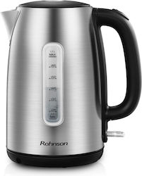 Rohnson R-7616 1.7lt με Ισχύ 2200W Ασημί Rohnson R-7616 1.7lt με Ισχύ 2200W Ασημί