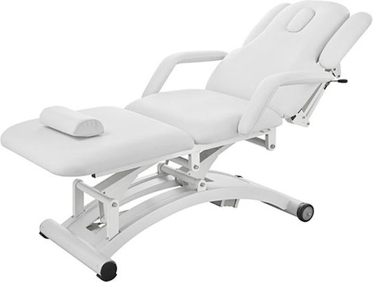 Weelko Metallic Folding Beige Massage and Physiotherapy Bed 200x73cm
