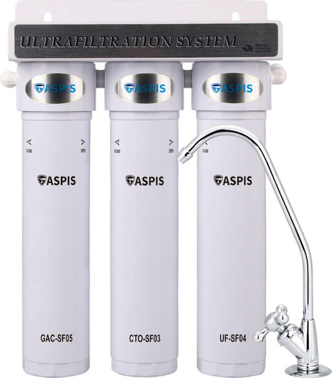 ASPIS S-05 Water Filtration System Triple Under Sink 17-105-004 ASPIS S-05 Water Filtration System Triple Under Sink 17-105-004