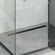 vidaXL Siphon Spülbecken mit Größe 90x11cm Schwarz