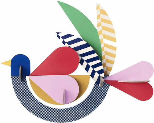 Studio Roof Wall Decor Made of Paper 28x7.5x22cm