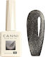 Canni Sparkle Semi-Permanent Nail Polish 8040 Cat Eye 9ml 1pcs