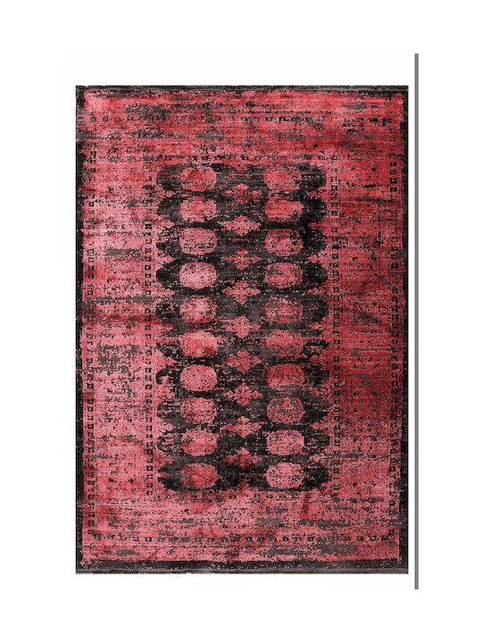 Tzikas Carpets Karma Σετ Χαλιά Κρεβατοκάμαρας Κόκκινο-μαυρο 172-0-371-00164-910 3τμχ