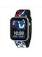 Sega Kids Digital Watch Sonic with Rubber/Plastic Strap Blue