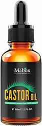 Mabox Castor Oil Organic 100% Pure Cold-pressed 30 Ml