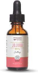 Jojoba Oil Organic 30ml Wooden Spoon