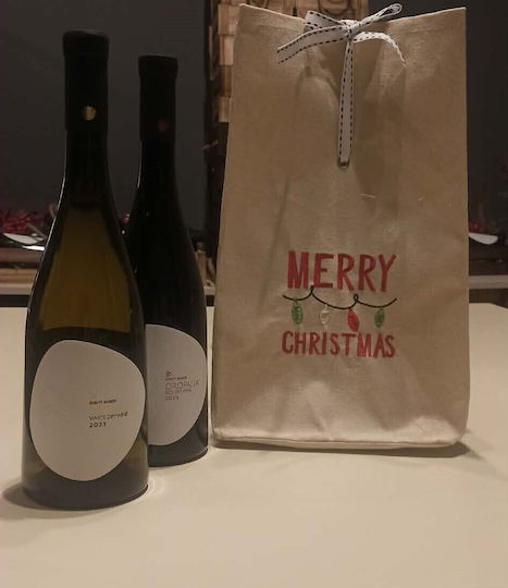 80winery Compoziție De Vin De Crăciun Geantă De Pânză 750ml 2 Bucăți