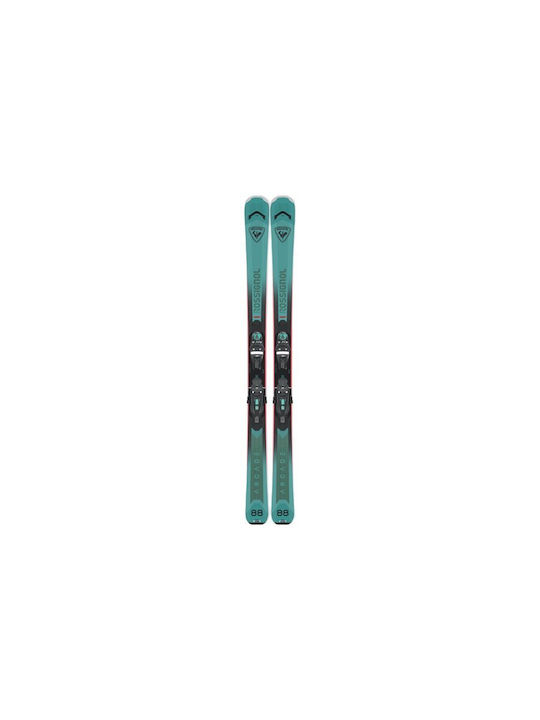 Rossignol Ski Γυναικεία Πέδιλα Σκι σε Πράσινο Χρώμα με Δέστρες