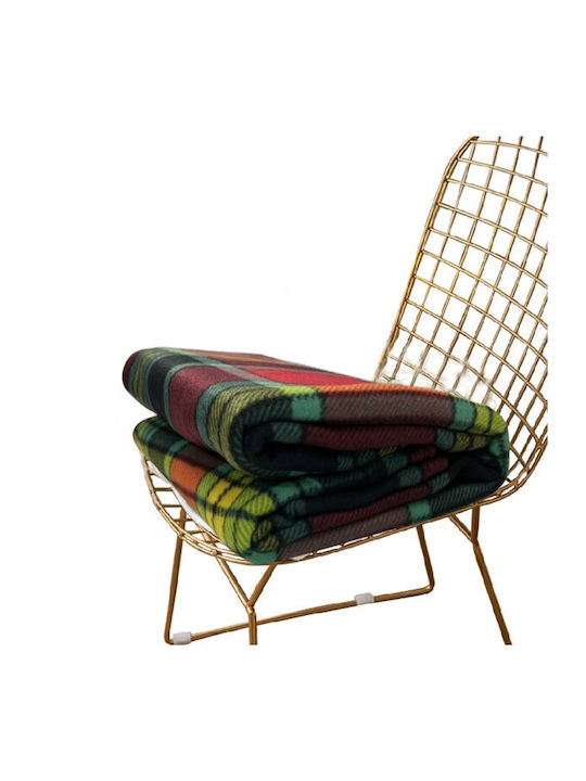 SpitiBazaar Decke Übergröße 220x240cm Green-red