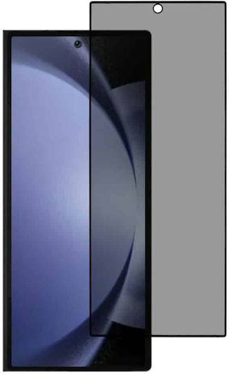 Techwave 5D 0.3mm Full Glue Privacy Full Face Tempered Glass Μαύρο (Galaxy Z Fold7)