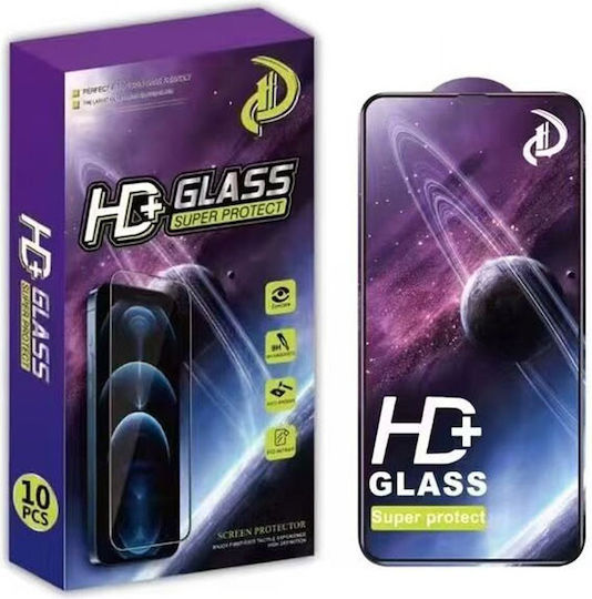 TelForceOne 9D 0.3mm Tempered Glass 10buc (iPhone 17 Pro Max / iPhone 16 Pro Max)