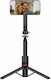 Swissten 2-in-1 Magsafe Selfie Stick Iphone Tripod Remote Control Black Red