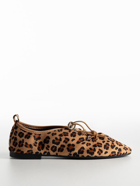 Bozikis Pantofi Balerini Pentru Femei Multicolori