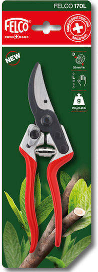 Felco Ψαλίδι Κλαδέματος Μήκους 21.8cm με Μέγιστη Διάμετρο Κοπής 25mm