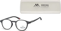 Montana Eyewear Mr52 Очила за четене +2.50 в Черен цвят
