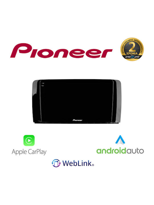 Pioneer Auto-Audiosystem für Mercedes-Benz R-Klasse 2006 2012 Bluetooth USB Eingebautes Wi-Fi GPS Apple CarPlay Android Auto