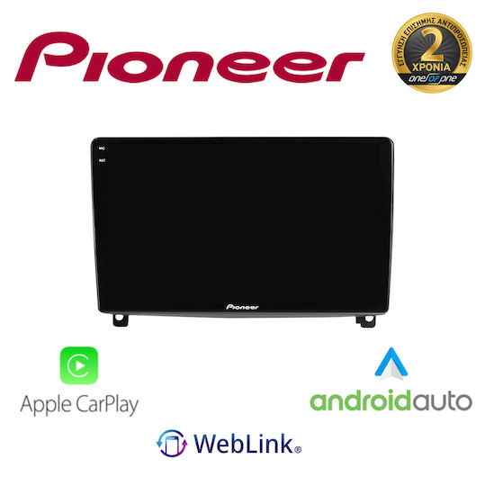 Pioneer Ηχοσύστημα Αυτοκινήτου για Peugeot 407 2004 2011 (Bluetooth/USB/WiFi/GPS/Apple-Carplay/Android-Auto)