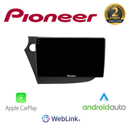 Pioneer Car Audio System for Honda Insight 2009 2015 Bluetooth USB WiFi GPS Apple CarPlay Android Auto