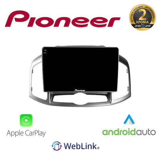 Pioneer Car Audio System for Chevrolet Captiva 2012 2016 Bluetooth USB WiFi GPS Apple CarPlay Android Auto