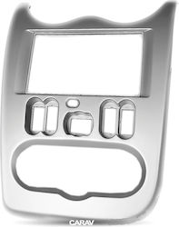 CARAV Industries Inc. DIN-Verkleidungsplatten 2 Din für Dacia Staubwedel / Logan / Sandero / Logan MCV