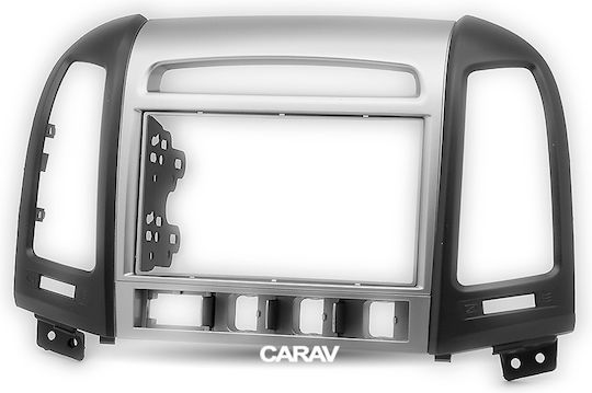 CARAV Industries Inc. Πρόσοψη 2 Din για Hyundai Santa Fe 2009 > 2012