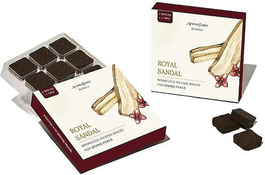 Royal Sandal Incense Bricks Home Fragrance 10 Pieces