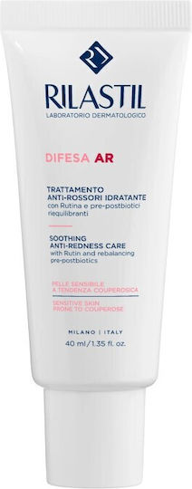 Rilastil difesa AR Cremă Hidratantă de Zi pentru Față Împotriva Acneei și Roșeții 40ml